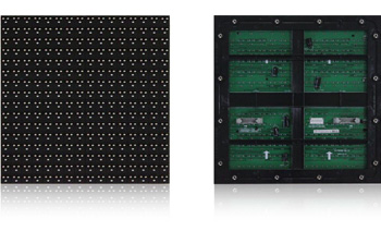 P16 outdoor full color 1R1G1B LED modules