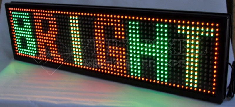 LED scrolling message boards, LED signs Displays, LED car message sign display