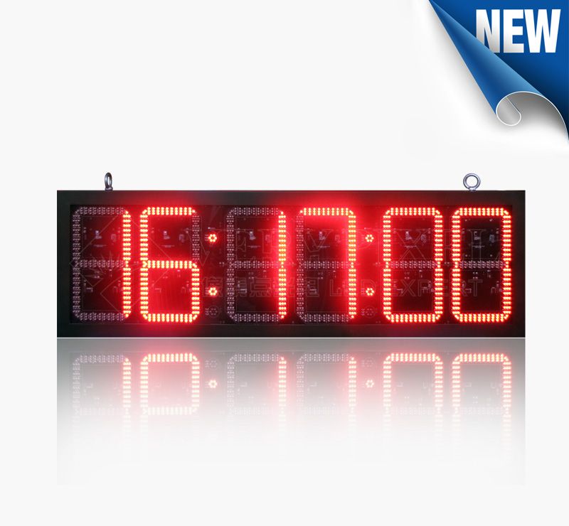 12inch Outdoor Double-Side LED Digital Clock Sign
