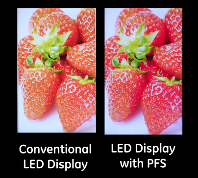 PFS phosphor LED display